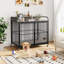 Table d'appoint pour chien, cage pour chien-1386481391-1386481400