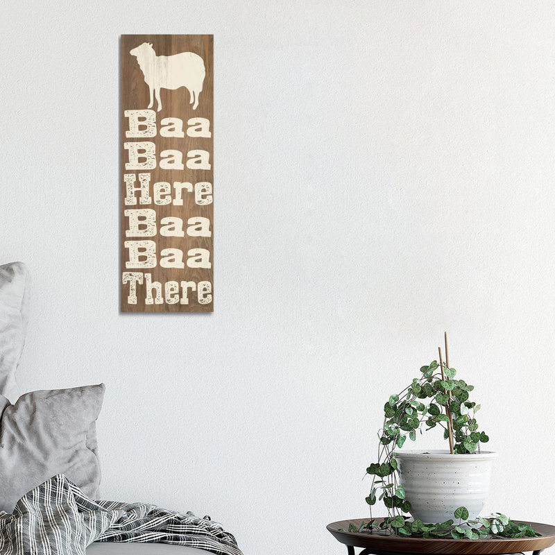 Animal Farm II by Alonzo Saunders - Wrapped Canvas Panoramic Print, 30.48 cm H x 91.44 cm W x 1.91 cm D