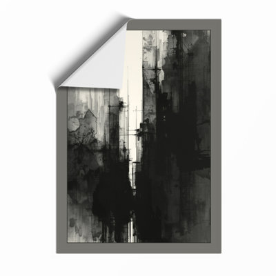 Urban Alleyway Industrial - Framed Print