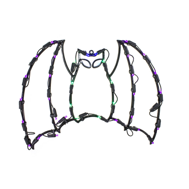 Lighted Bat Window Décor