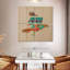 Brampt Southwestern Vibes I sur noyer-109123692