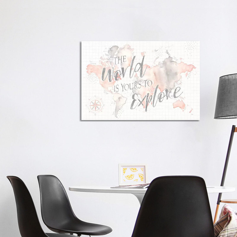 Wonderful World I by Laura Marshall - Wrapped Canvas Print, 101.6 cm H x 66.04 cm W