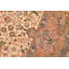 Tapis oriental en laine noué à la main beige / brun clair / vert clair Padula