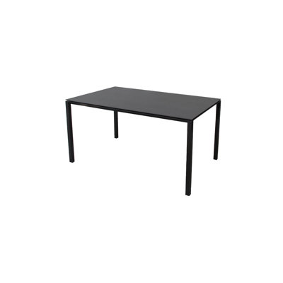 Cane-line Pure Dining Table In Nero Black