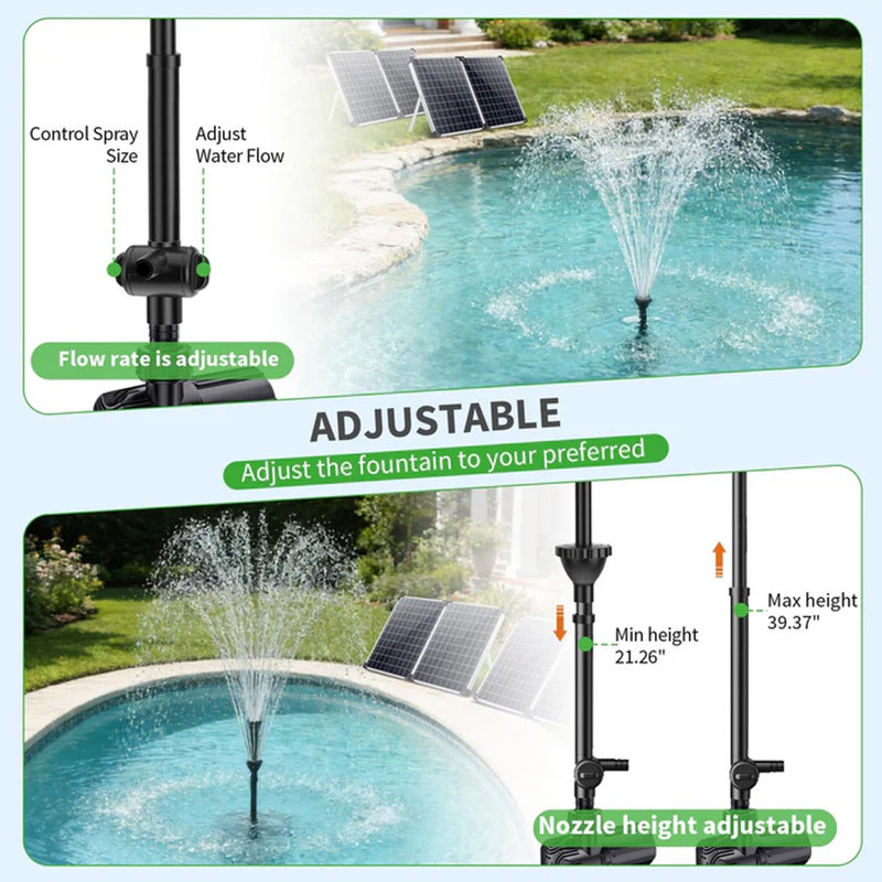 Outdoor Pool Fountain
