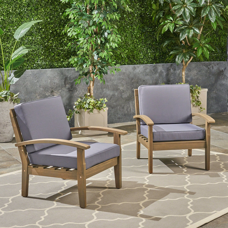 Fauteuil club rembourré de style Mid-Century avec pieds fuselés en bois, Gris