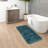 Pirates Well Washable Non-Slip Stain/Fade Resistant Solid Rectangle Bath Mat-94342248-94342239