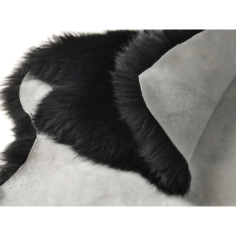 Animal Print Sheepskin 62cm X 90cm Area Rug