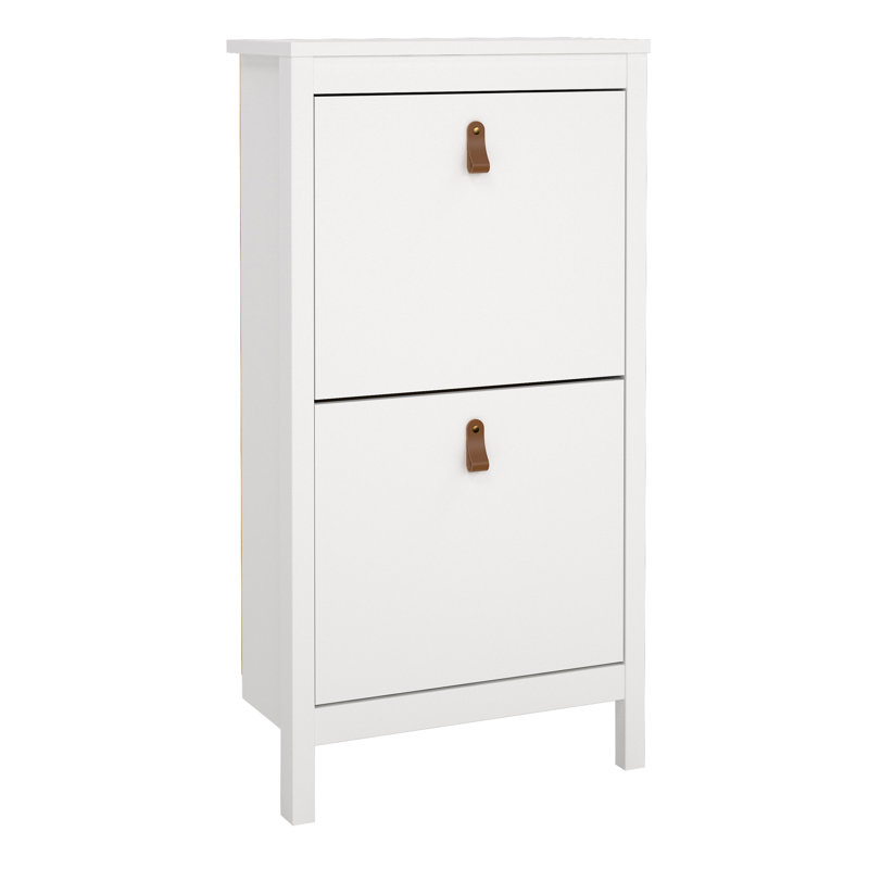 Ruaridh 8 Pair Shoe Storage Cabinet, White