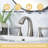 Widespread 2-handle Bathroom Faucet with Drain Assembly-100694936