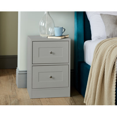 Merrigan 40cm W Manufactured Wood Bedside Table
