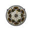 Middleton Medallion Stained Glass Window