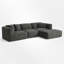 Canapé modulaire rembourré 4 pièces 4 pièces-33468861