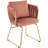 Dining Chair with Metal Frame