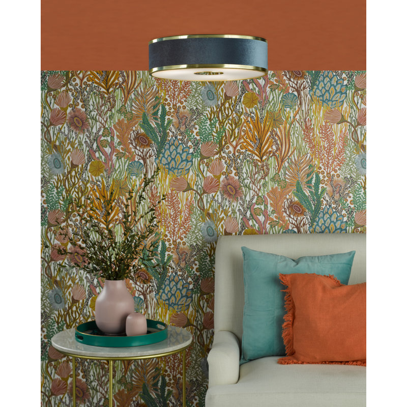 Flush Mount, Brushed Brass