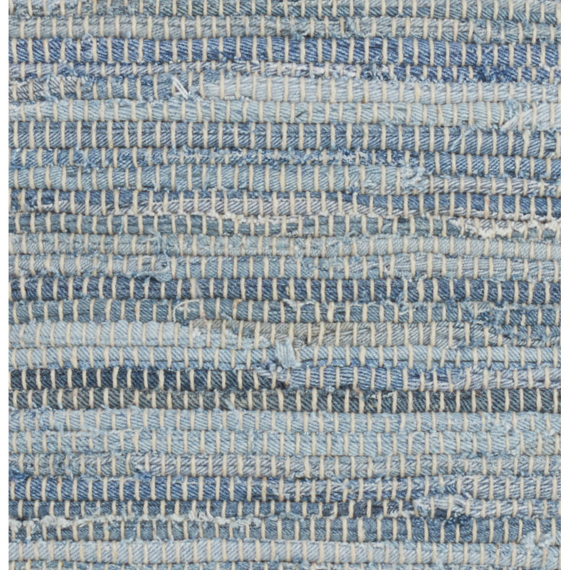 Oversized Denim Chindi Down Filled Square Throw Pillow