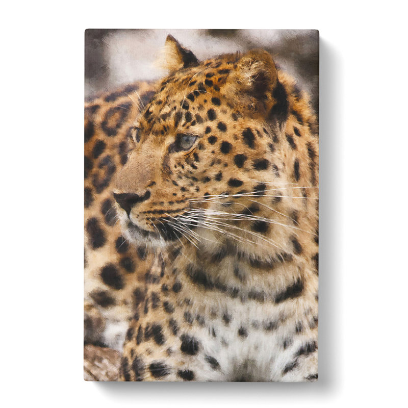 Leopard Vol.1 - Wrapped Canvas Graphic Art, 60cm H x 40cm W x 3cm D