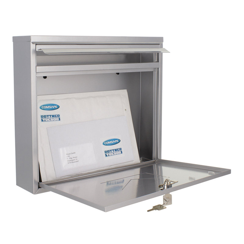 Trentino Steel Wall Mounted Letter Box