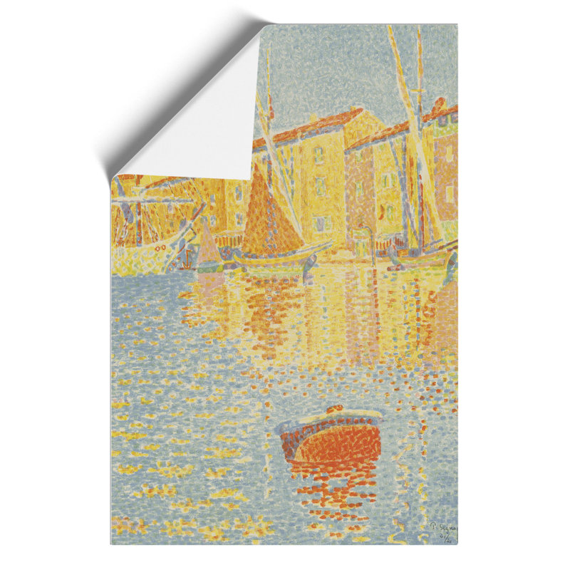The Buoy by Paul Signac - Frameless Print, 84cm H x 59cm W x 0.1cm D