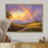 Paysage arc-en-ciel au-dessus du verger III - art mural arc-en-ciel