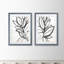 «Leaf Instinct I» par Vincent Van Gogh - ensemble de 2 reproductions d'art encadrées-505101503-466733978-505101501