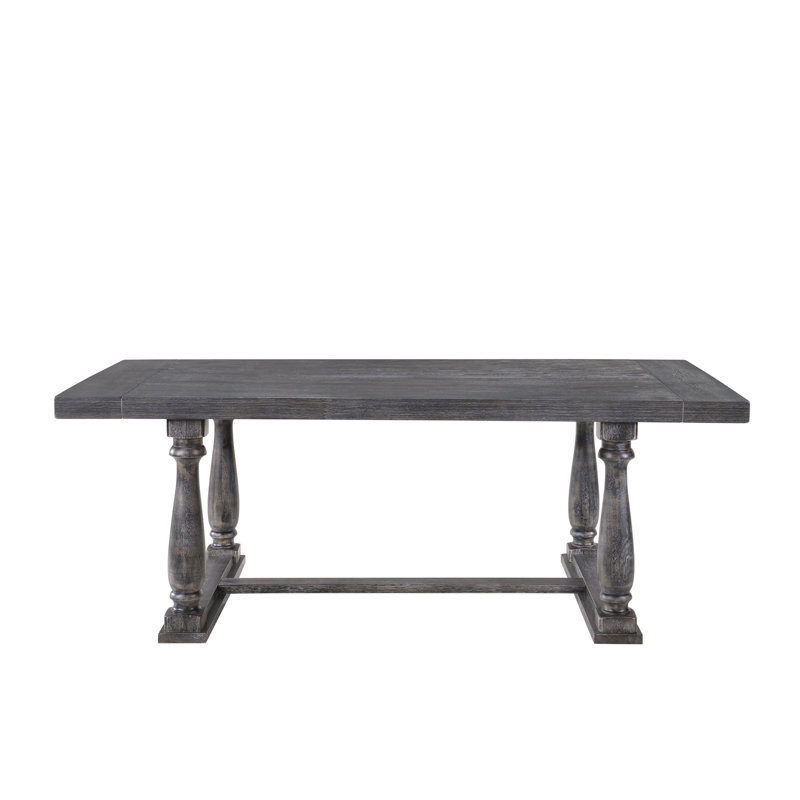 Weathered Oak Dining Table