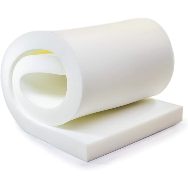 Coussin de remplacement de siège à densité moyenne AK AKK, H 3 po x l 24 po x P 72 po, Medium Density