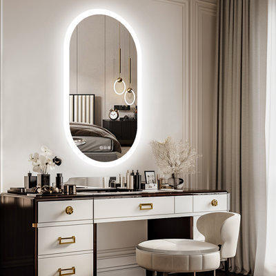 Miroir de salle de bain sans cadre Jaharie