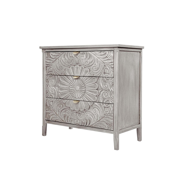 Armoire 3 tiroirs, mobilier américain, chambre à coucher, salon, bureau
