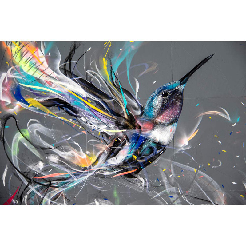 Colourful Graffiti, 100" L x 144" W