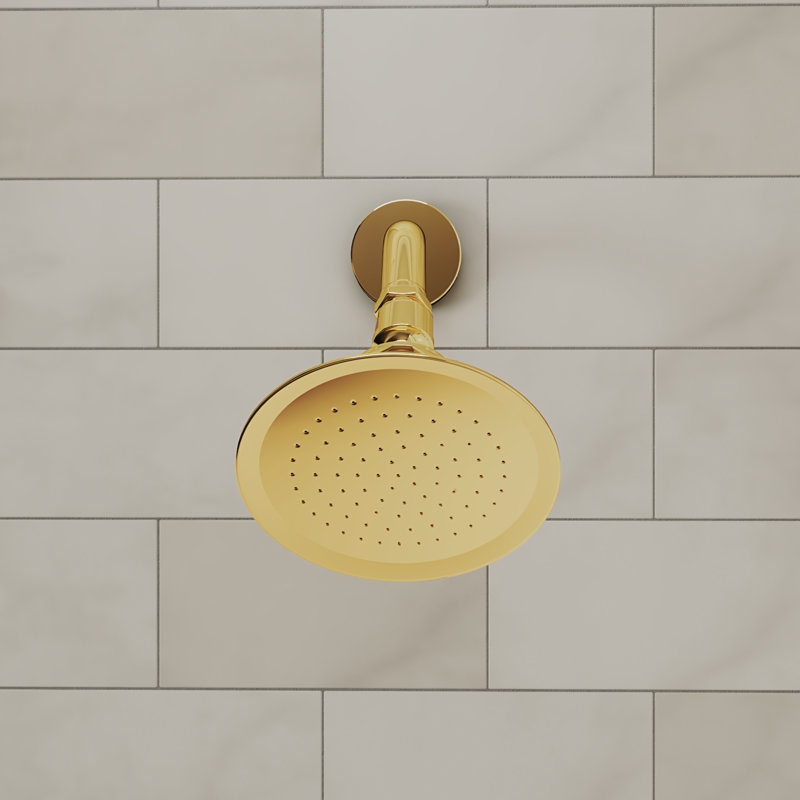 Formosa Shower Head, Polished Brass, Polished Brass