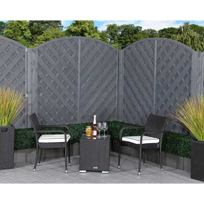 Roma 2 Seater Rattan Conversation Set