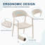 Chaise de salle à manger d'extérieur empilable-121252282