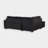 Cassan Upholstered L-Shaped Sectional Left Hand Facing-586558134