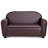 Jhirayr Kids 9.5'' Wood Club Chair and Ottoman