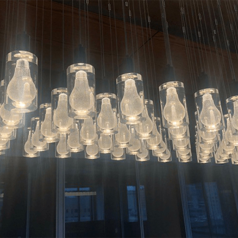 A-Lamp 1 - Light Single Cylinder LED Pendant, Matte Black