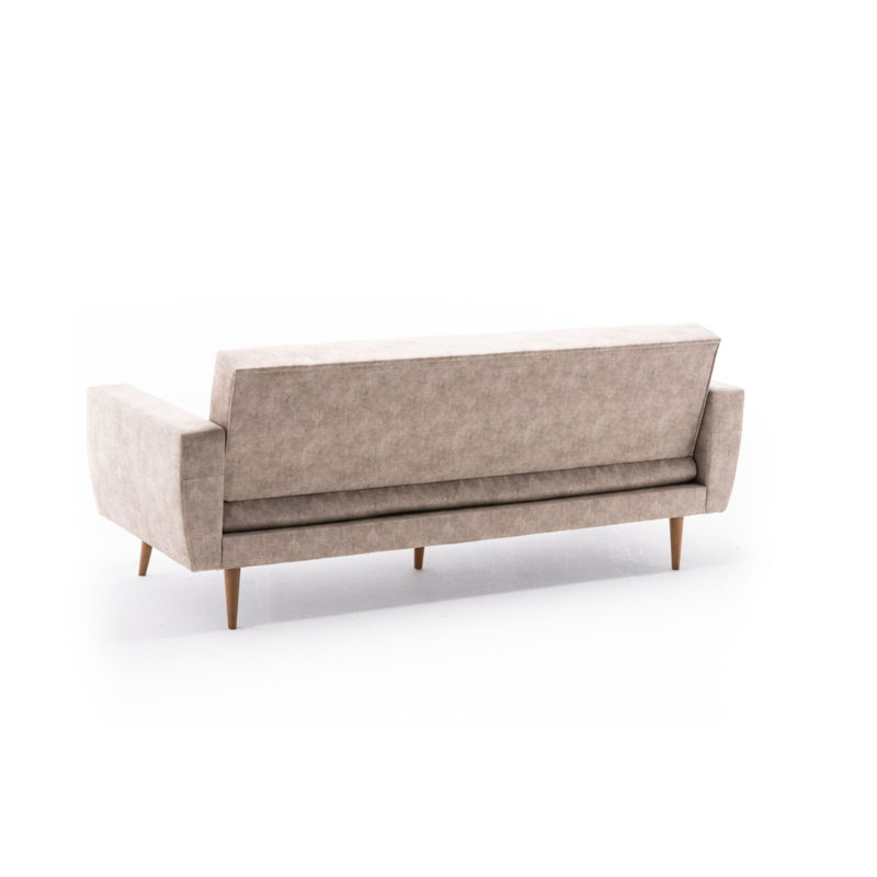 Trumbull 3 Seater Sleeper, Cream