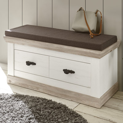 Saybrook Upholstered Bench with Drawers