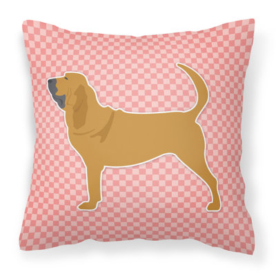 Coussin décoratif intérieur/extérieur bloodhound