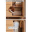 Cabinet d'appoint pratique et simple en bois massif