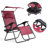Kalobe Outdoor Metal Chaise Lounge-1441409915