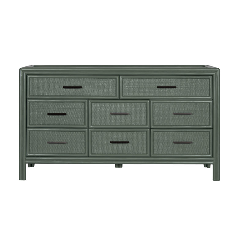 Aruba 8 - Drawer Dresser, Evergreen