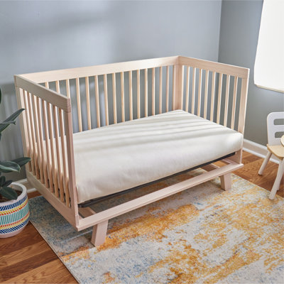 Naturepedic Organic Breathable Baby Crib Mattress 2-Stage Lightweight