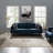 Modway Atara Distressed Vintage Vintage Medallion Area Rug In Teal and Beige-27259037