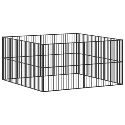 Turnersville 100cm H Galvanised Steel Exercise Pen