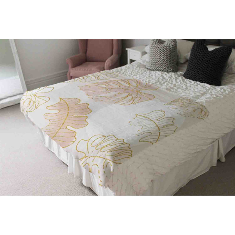 Milosava Plain Weave / Muslin Throw Blanket