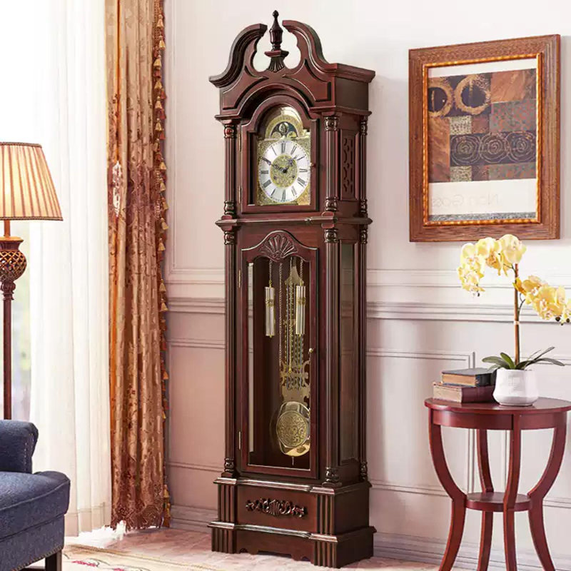 Retro Vertical Mechanical Floor Clock