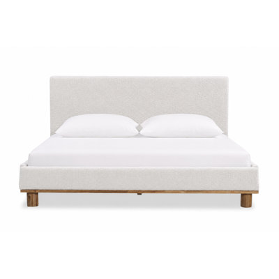 Plaza Upholstered Wood Platform Bed