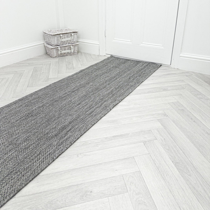 Runner Striped Flatweave Area Rug, Runner 60 x 150 cm