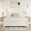 Base de lit tête de lit style pin traditionnel-1867248105-1867248106